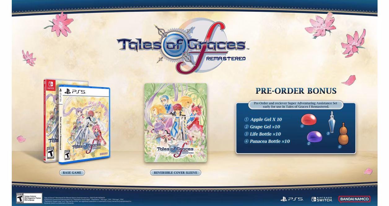 GameStop Tales of Graces f Remastered - PlayStation 5