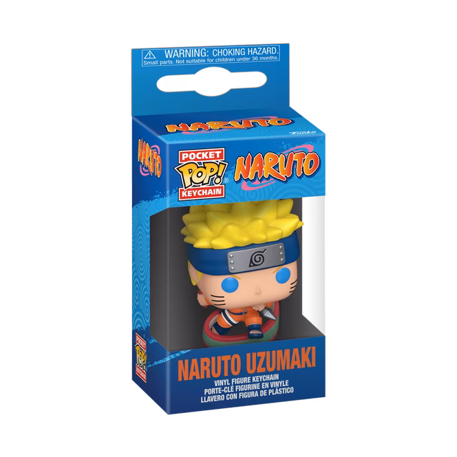 GameStop Funko POP! Keychain Naruto - Naruto Uzumaki 4-in Vinyl Figure