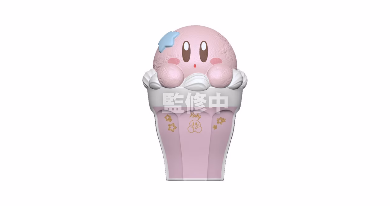 GameStop Bandai Shokugan Kirby CharaLatte Float 2.7-in Figure