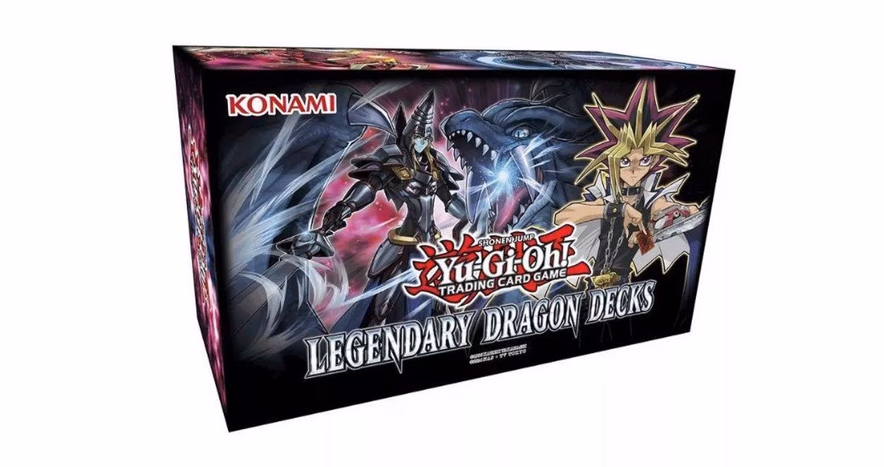 GameStop Yu-Gi-Oh! Trading Card Game: Legendary Dragon Decks Box