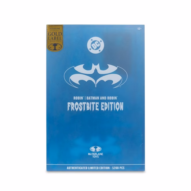 GameStop McFarlane Toys Gold Label Collection DC Batman and Robin - Robin (Frostbite Edition) 7-in Action Figure GameStop Exclusive