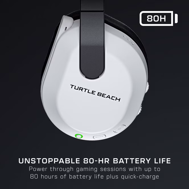 GameStop Turtle Beach Stealth 600 Wireless Amplified Gaming Headset for PlayStation 5, PlayStation 4 - White