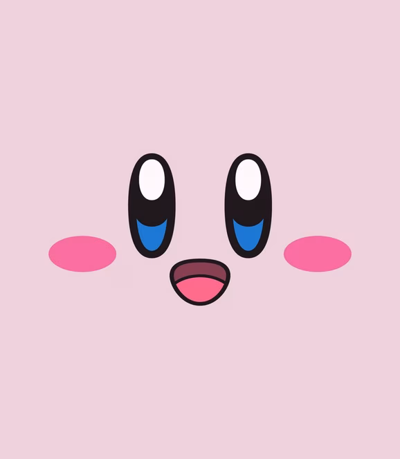 GameStop Kirby - Kirby Big Face Pink Unisex Hoodie