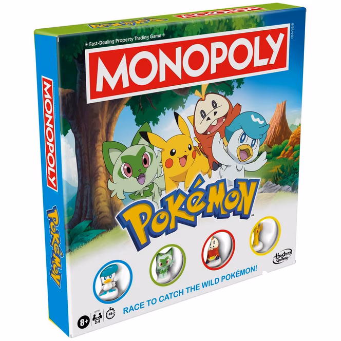GameStop Monopoly Pokemon Edition Board Game