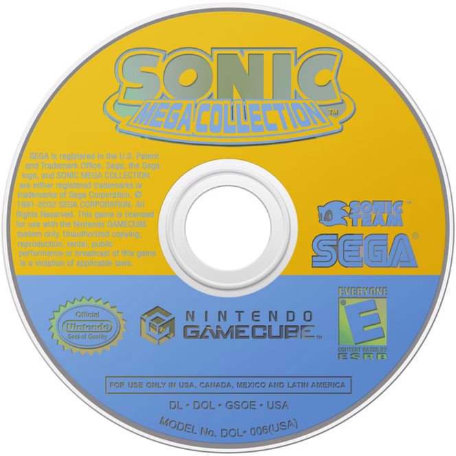 GameStop Sonic Mega Collection - GameCube
