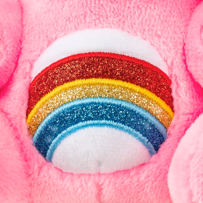 GameStop Hello Kitty x Care Bears Hello Kitty as Cheer Bear 9-in Plush