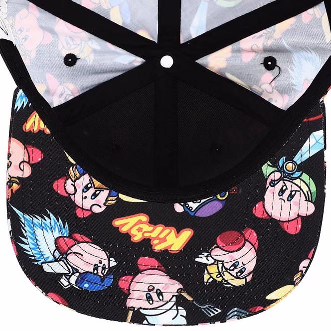GameStop Kirby Powered Up Flat Billed Baseball Hat