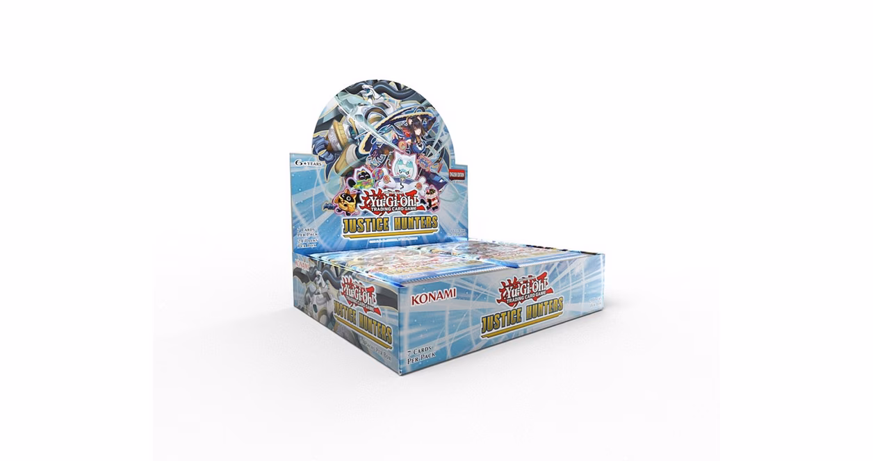GameStop Yu-Gi-Oh! Trading Card Game: Justice Hunters Booster Display Box