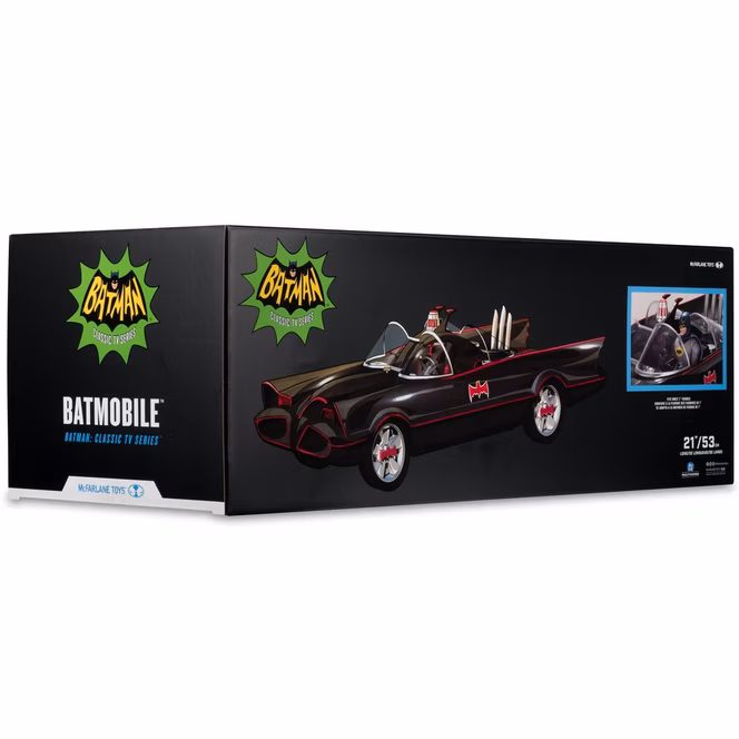 GameStop McFarlane Toys DC Multiverse Vehicles Batman - Batman (1966) 7-in Figure