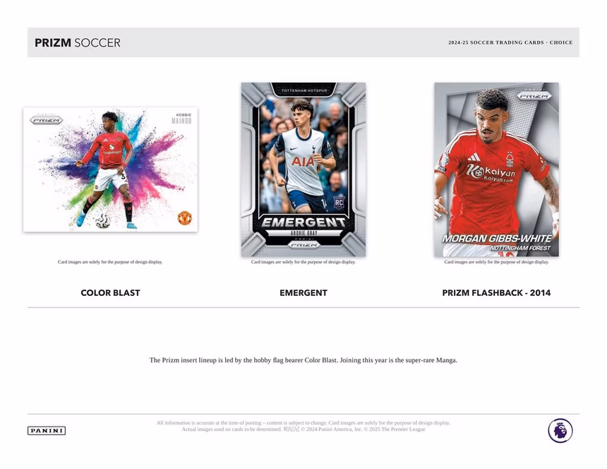 GameStop 2024-25 Panini Prizm Premier League EPL Soccer Choice Box