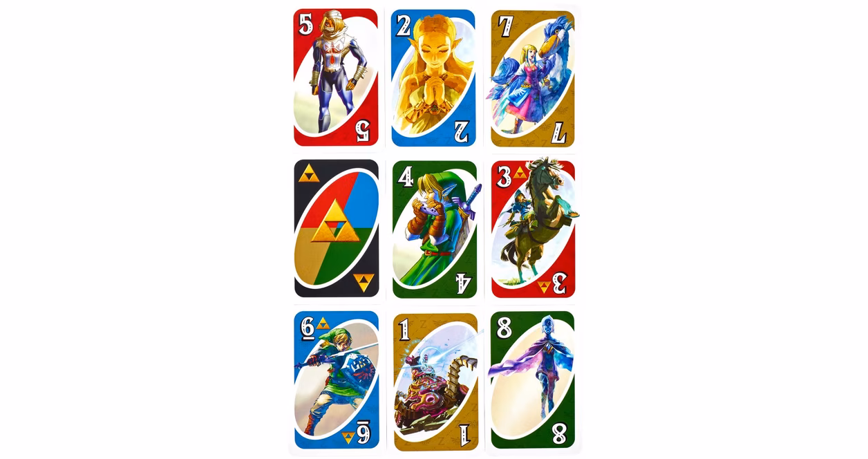 GameStop UNO The Legend of Zelda Card Game GameStop Exclusive