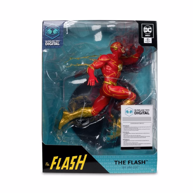 GameStop McFarlane Toys DC Direct The Flash 80 Years of The Fastest Man Alive: The Deluxe Edition 12-in Statue