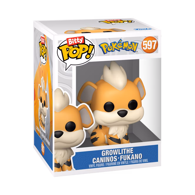 GameStop Funko Bitty POP! Pokemon Vinyl Figure Set 4-Pack (Squirtle, Eevee, Growlithe, Psyduck)