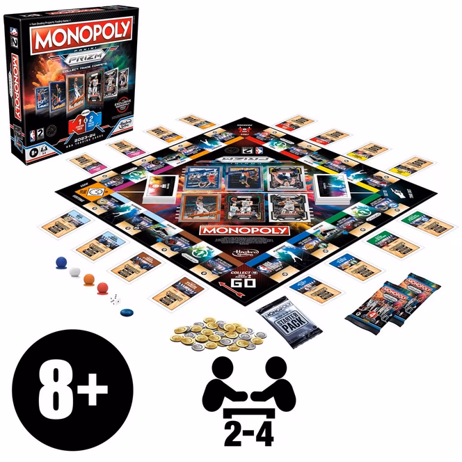 GameStop Monopoly Prizm: NBA 2nd Edition Board Game