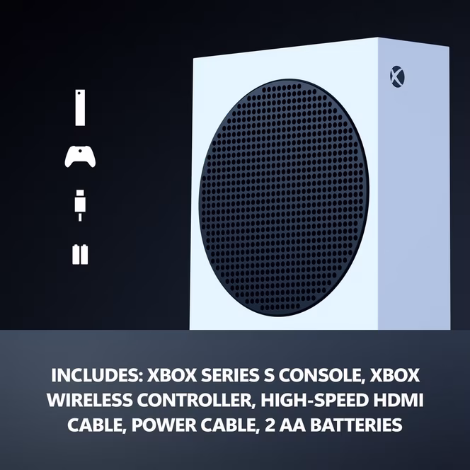 GameStop Microsoft Xbox Series S All Digital Console 1TB SSD - 120FPS - Robot White