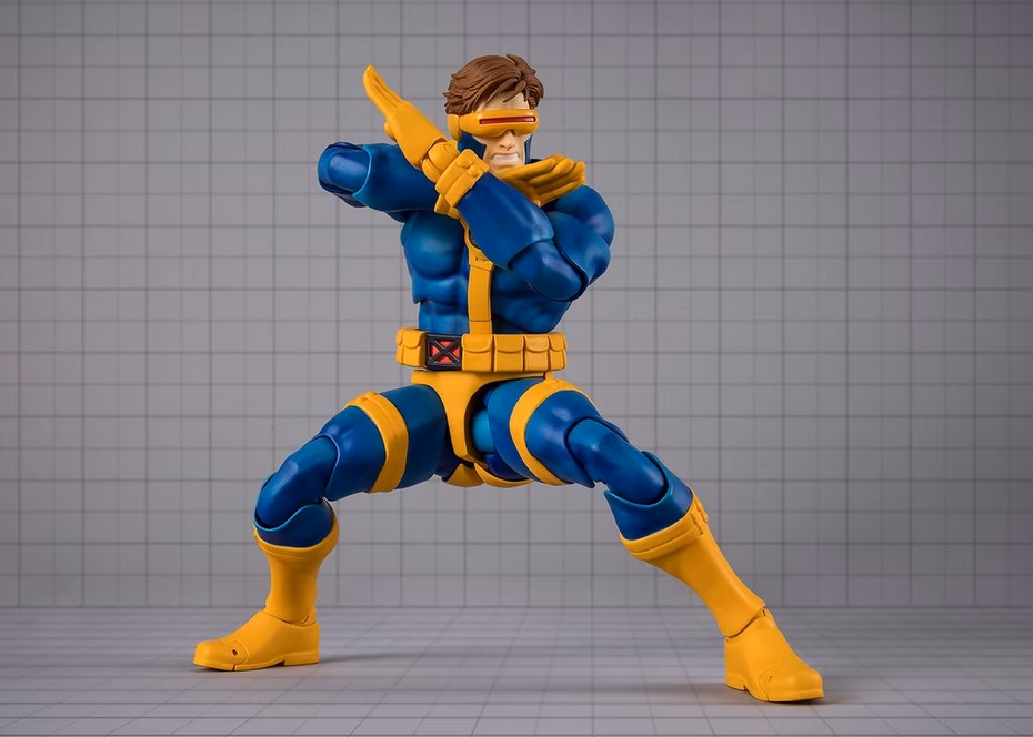 GameStop Bandai X-Men Tamashii Nations S.H. Figuarts Cyclops (Gamerverse) 4-in Figure