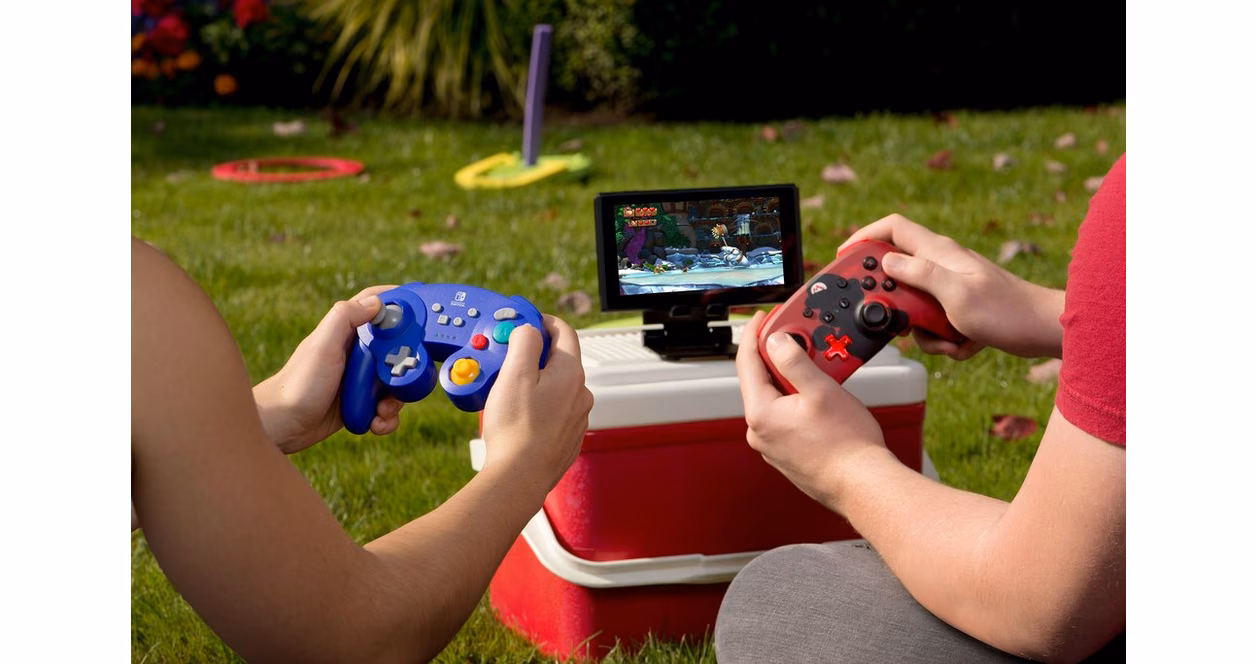 GameStop PowerA GameCube Wireless Controller for Nintendo Switch Silver
