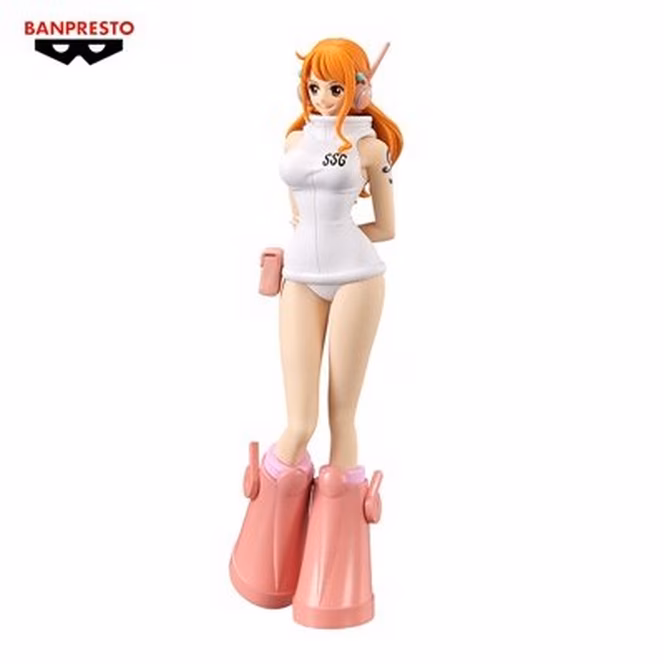 GameStop Banpresto One Piece The Grand Line Series Nami (Egghead Island) 6.3-in Statue
