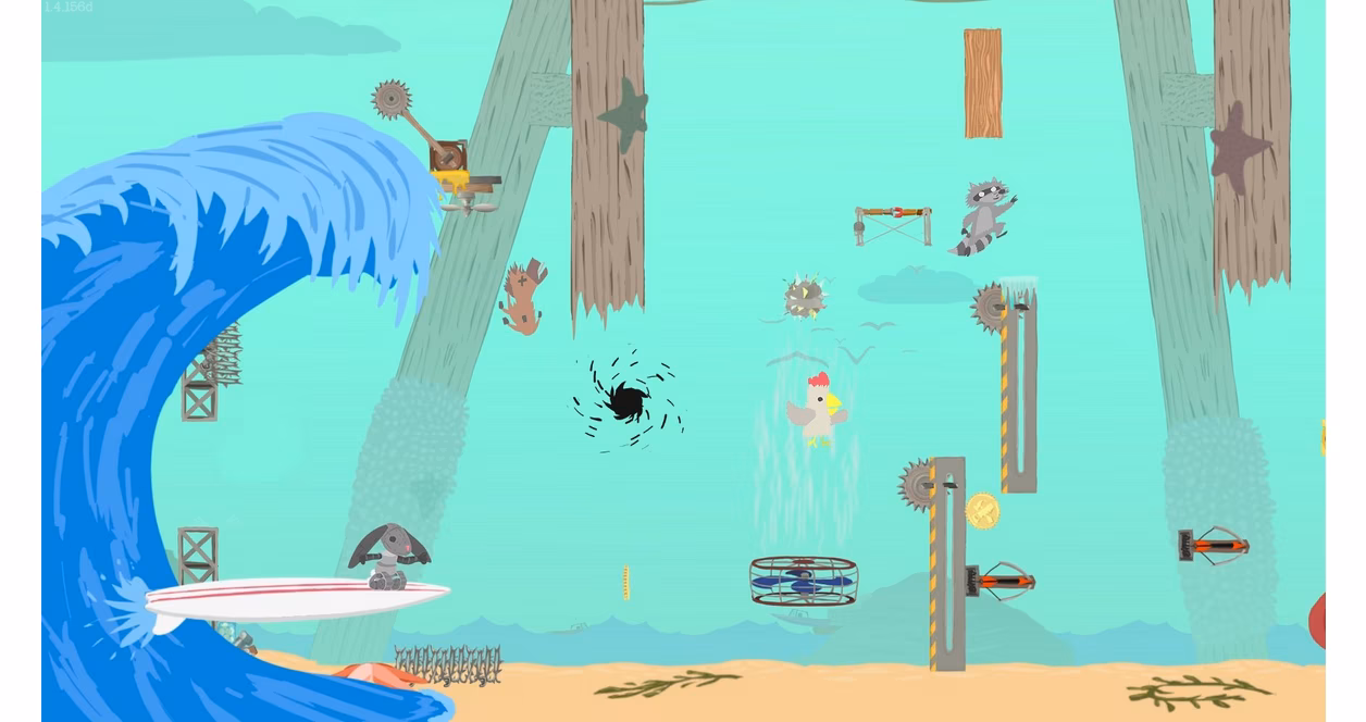 GameStop Ultimate Chicken Horse A-Neigh-Versary Edition Nintendo Switch