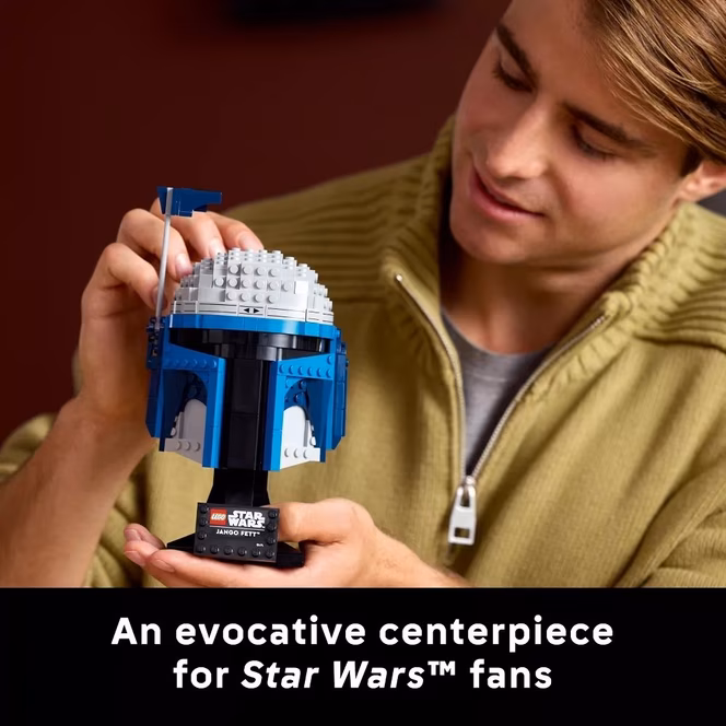GameStop LEGO Star Wars Jango Fett Helmet Model Building Kit 75408