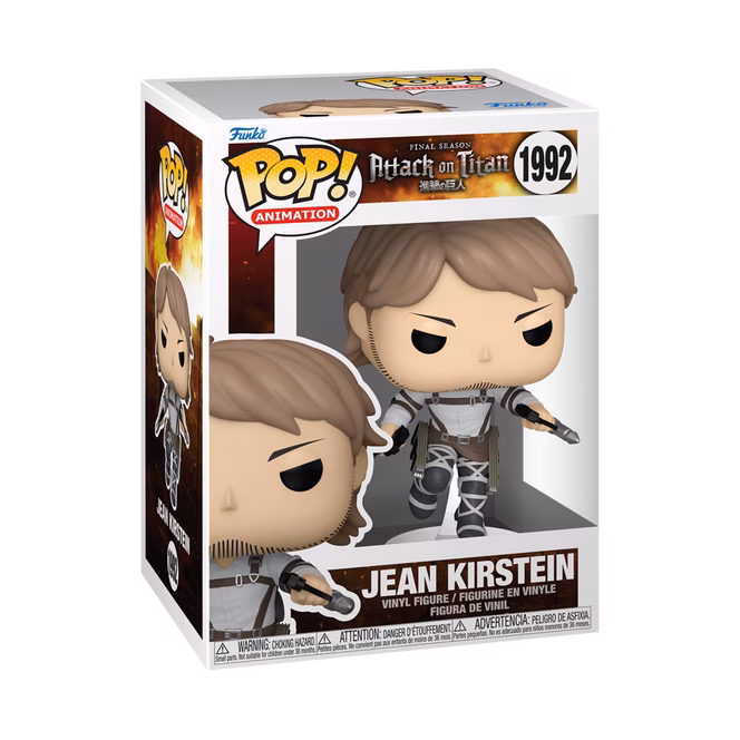 GameStop Funko POP! Animation: Attack on Titan Jean Kirstein 4.4-in Vinyl Figure