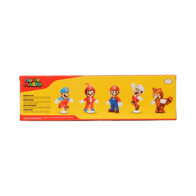 GameStop Jakks Pacific Super Mario - Mario 2.5-in Figure Set 5-Pack GameStop Exclusive