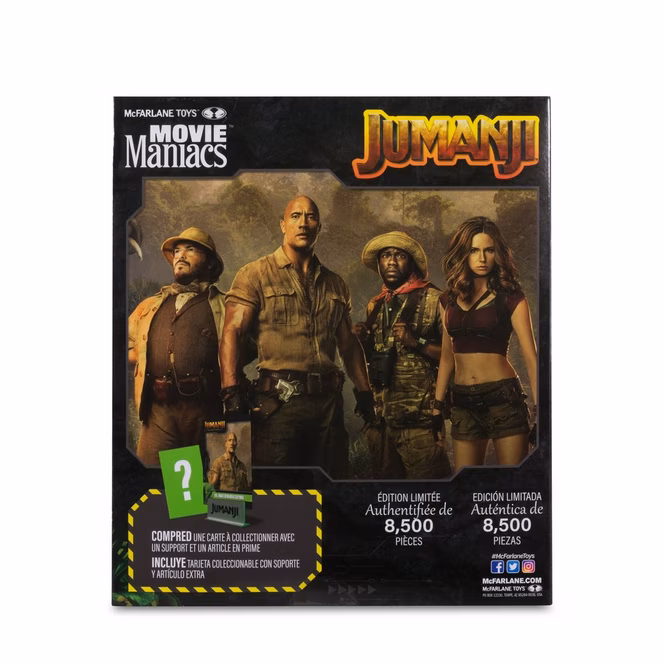 GameStop McFarlane Toys Movie Maniacs: Jumanji Dr. Smolder Bravestone 6-in Statue
