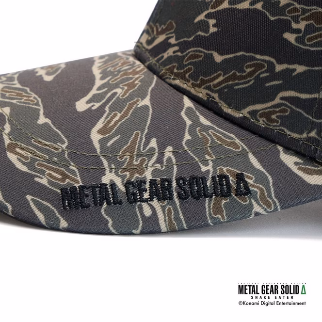 GameStop METAL GEAR SOLID DELTA: SNAKE EATER Camo Baseball Hat GameStop Exclusive