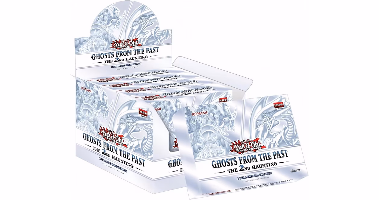 GameStop Yu-Gi-Oh! 2022 Ghosts From The Past Booster Display Box