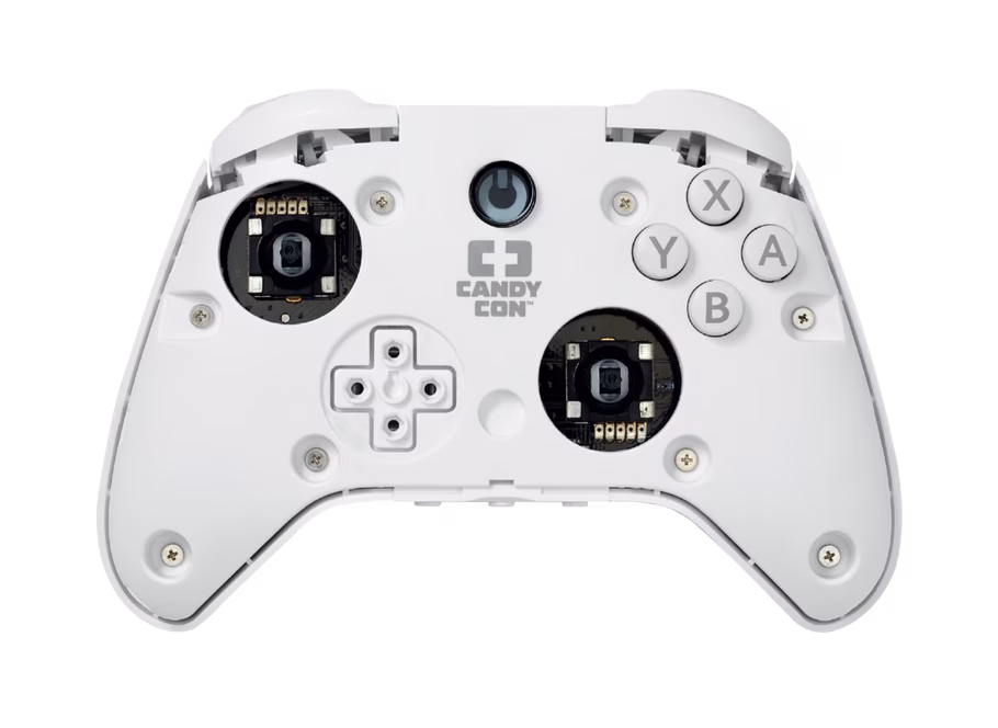 GameStop CANDY CON Wireless Base Controller - White GameStop Exclusive