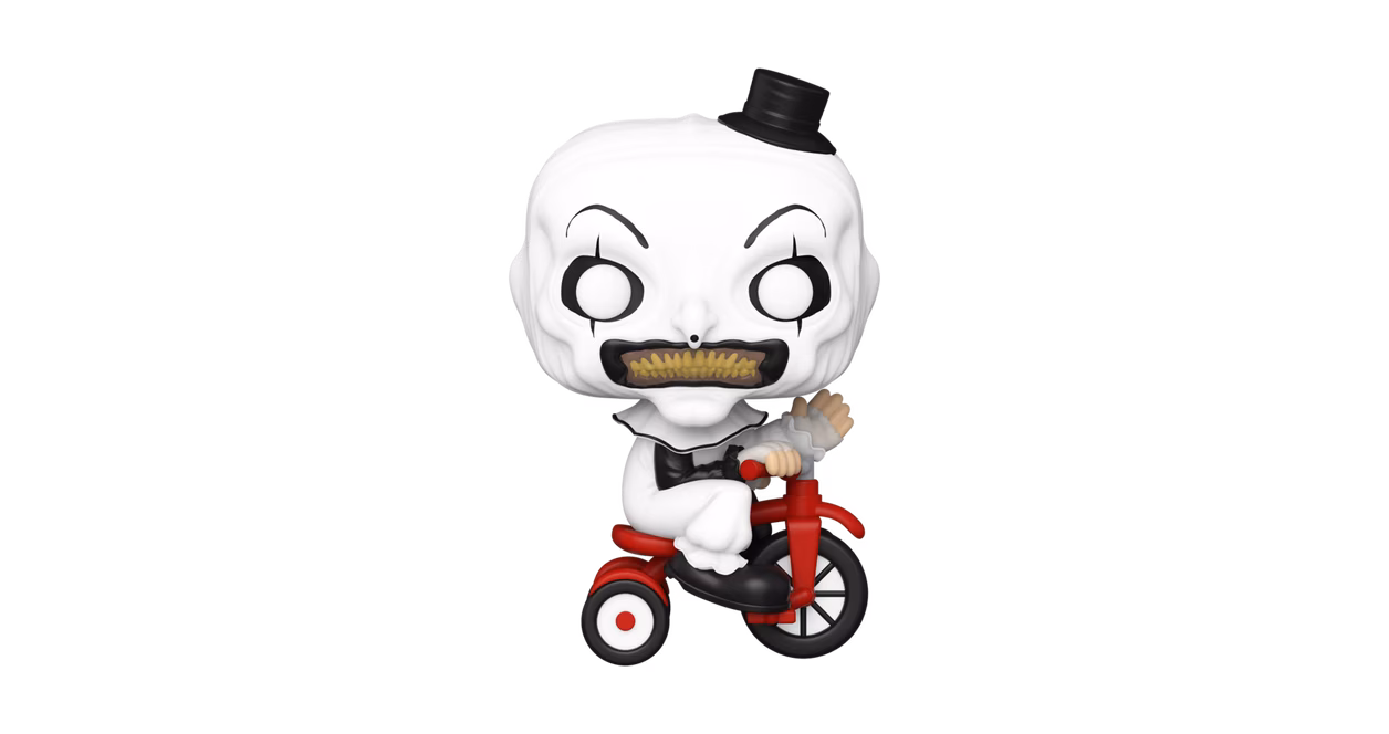 GameStop Funko POP! Movies: Terrifier Art the Clown (with bike) 4.25-in Vinyl Figure