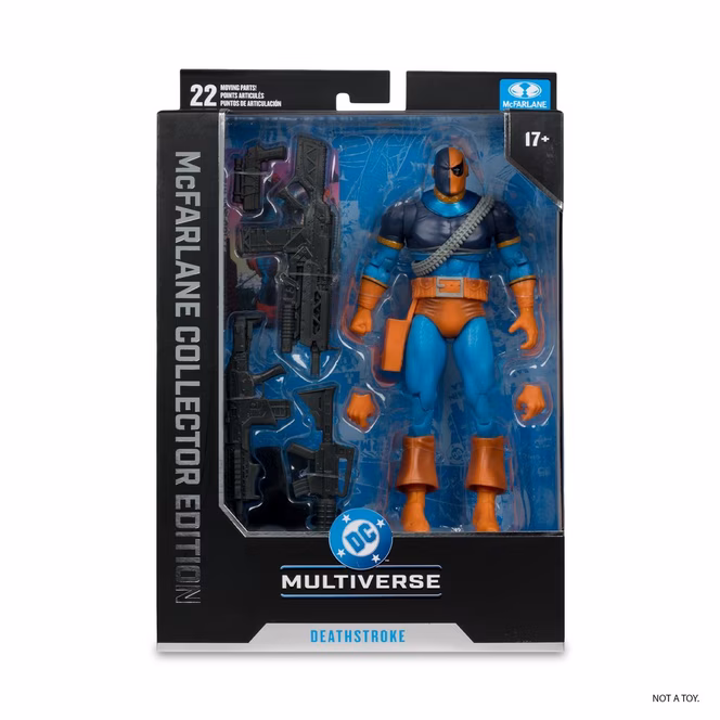 GameStop McFarlane Toys DC Collector Edition Deathstroke (or Chase) 7-in Action Figure