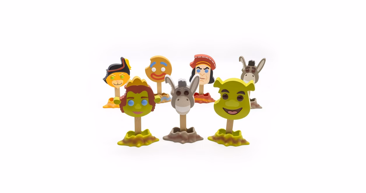 GameStop CultureFly DreamWorks Shrek Mystery Blind Bag Meltz Collectible Figure (Styles May Vary)