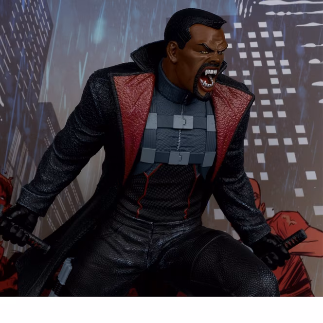 GameStop McFarlane Toys Collection Marvel Comic Blade - Blade (Issue 1) 1:6th Scale Statue