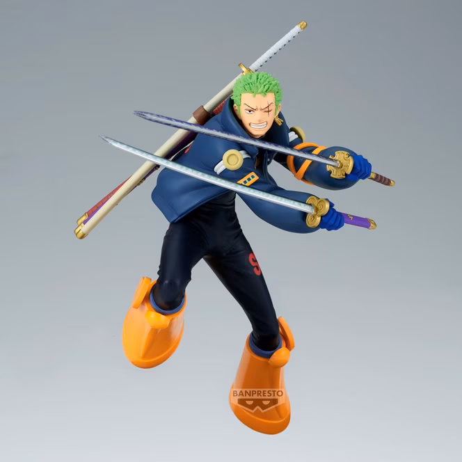 GameStop Banpresto One Piece Battle Record Collection Roronoa Zoro 6.3-in Statue