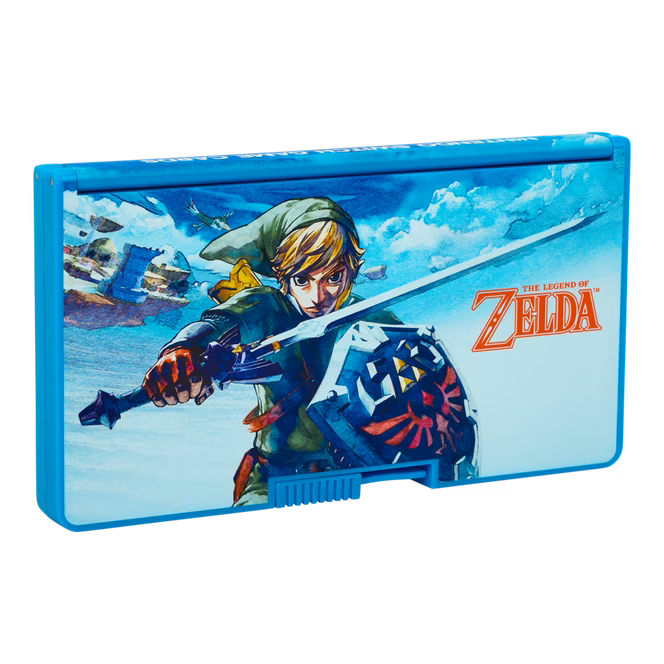 GameStop PowerA Game Card Case XL for Nintendo Switch - Master Sword Defense