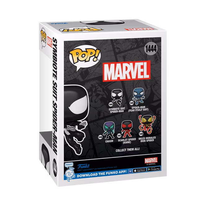 GameStop Funko POP! Marvel: Spider-Man Comics Symbiote Spider-Man 4-in Vinyl Bobblehead Figure