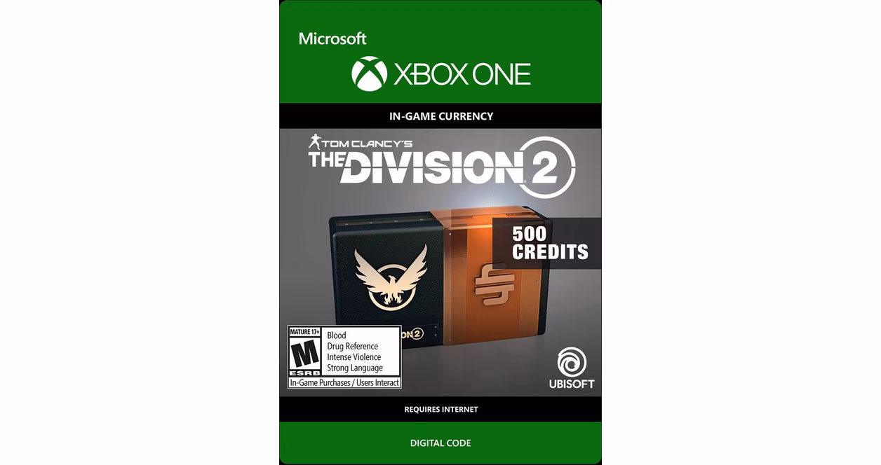 GameStop Tom Clancy's The Division 2 500 Credits