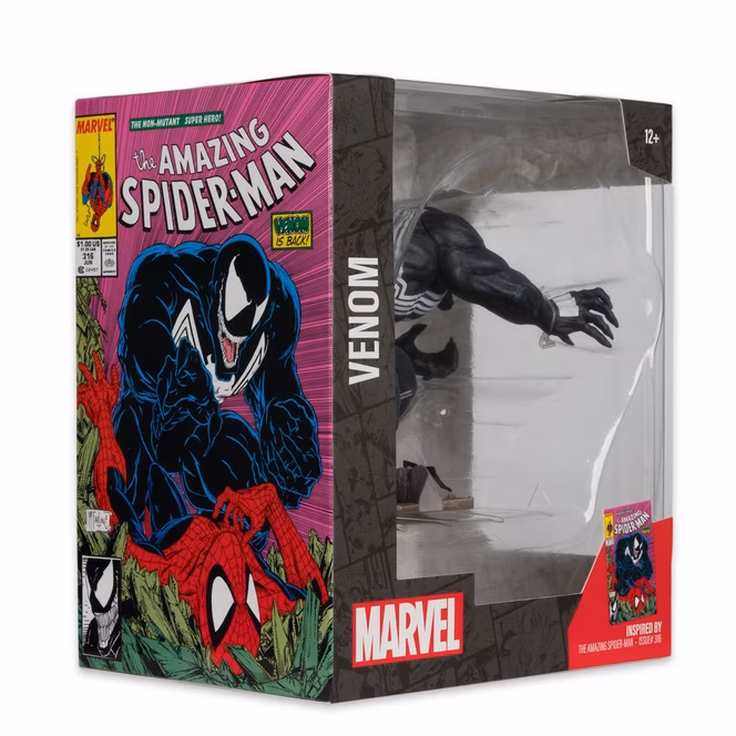GameStop McFarlane Toys Marvel Collection Spider-Man Venom (The Amazing Spider-Man Issue 316) 1:10th Scale Statue