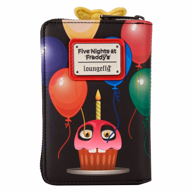 GameStop Loungefly Five Nights at Freddy's Chica Plush Cosplay Zip Around Wallet