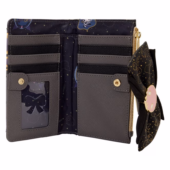 GameStop Loungefly Sanrio Kuromi 20th Anniversary Bi-Fold Wallet
