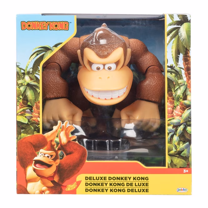 GameStop Jakks Pacific Super Mario Deluxe Donkey Kong 6-in Action Figure