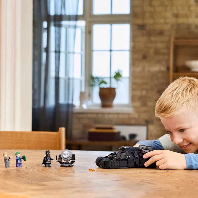 GameStop LEGO Super Heroes DC Batman Tumbler vs. Two-Face and The Joker Building Set 76303