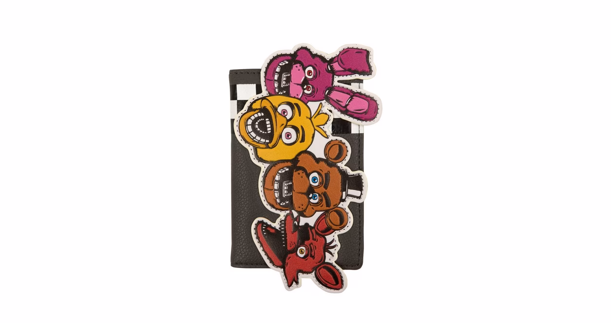 GameStop Five Nights at Freddy's Checkerboard Wallet GameStop Exclusive