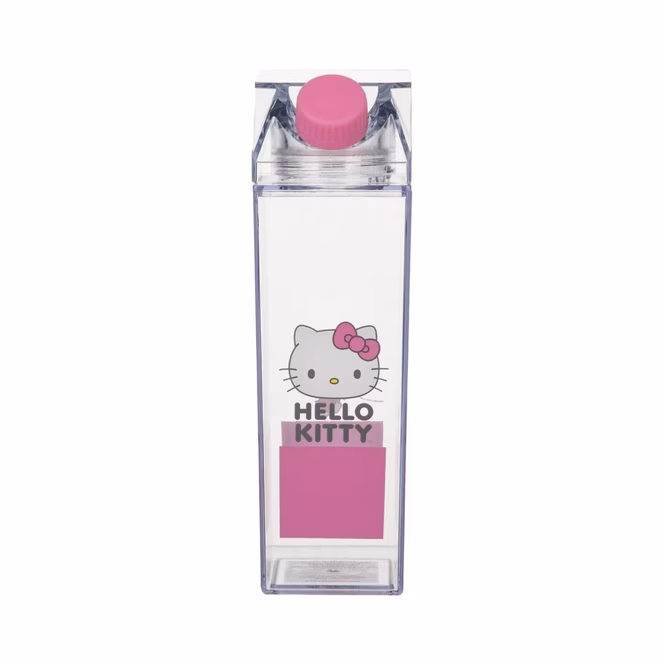GameStop Hello Kitty Character 16 Oz Plastic Milk Carton