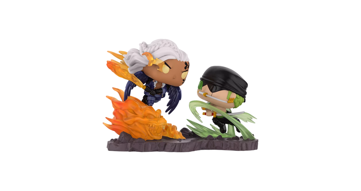 GameStop Funko POP! Moment: One Piece Unmasked King vs Zoro 5.8-in Vinyl Figure GameStop Exclusive