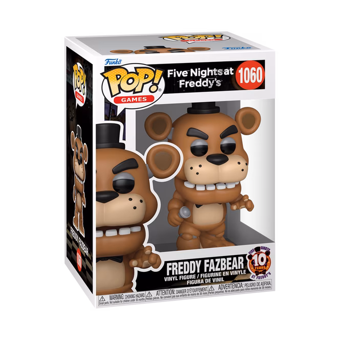GameStop Funko POP! Games: Five Nights at Freddy’s - Freddy 4.35-in Vinyl Figure