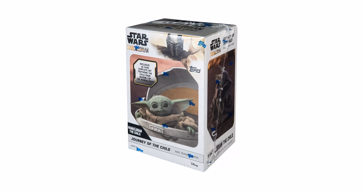 GameStop 2020 Topps Star Wars The Mandalorian: Journey of the Child Blaster Box