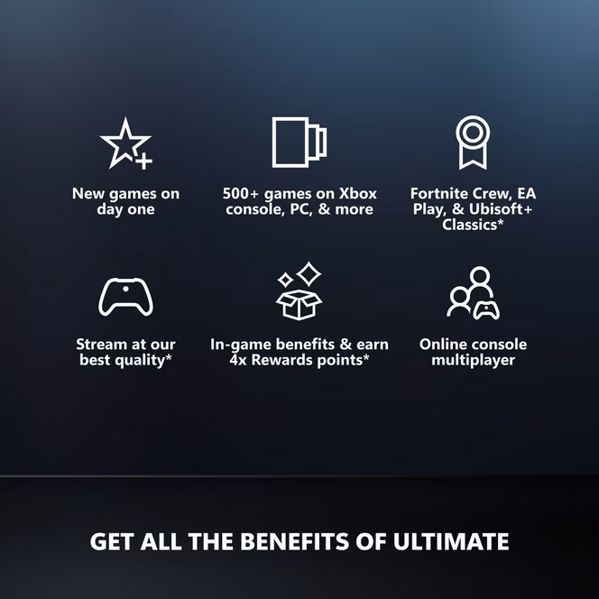 GameStop Xbox Game Pass 3 Month Ultimate Membership