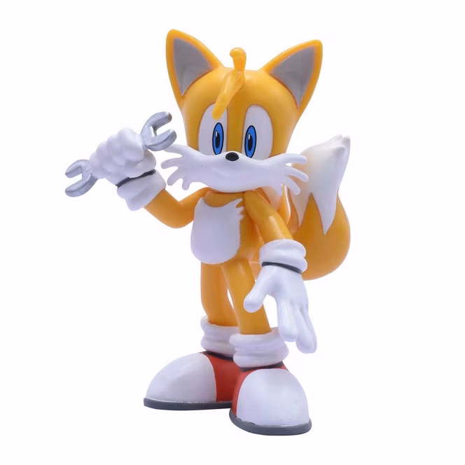 GameStop Just Toys Sonic the Hedgehog Tails Buildable 4-in Action Figure